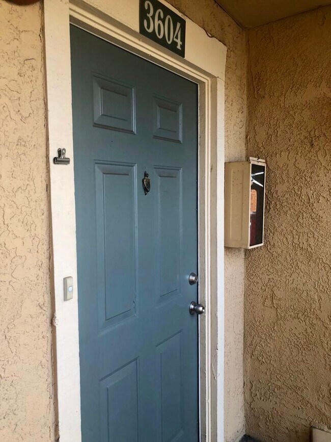 Main door to condo - 10655 Lemon Ave