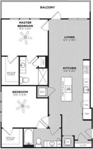 Floorplan - Alexan Buckhead Village