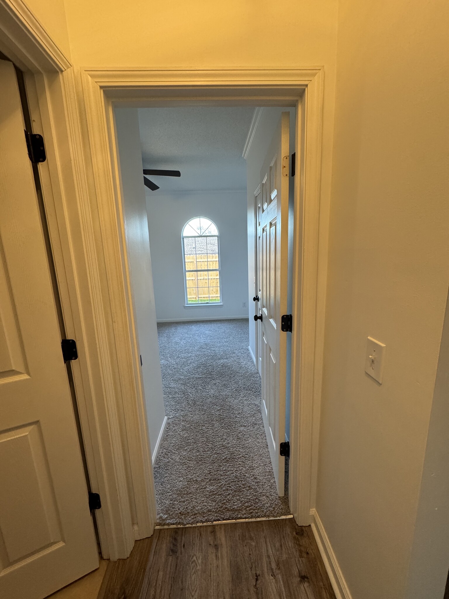 Back bedroom with view of backyard. - 1701 Water Oak Dr