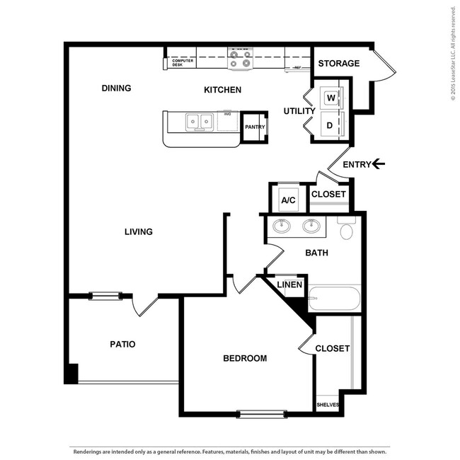 Floorplan - Cortland Fossil Creek