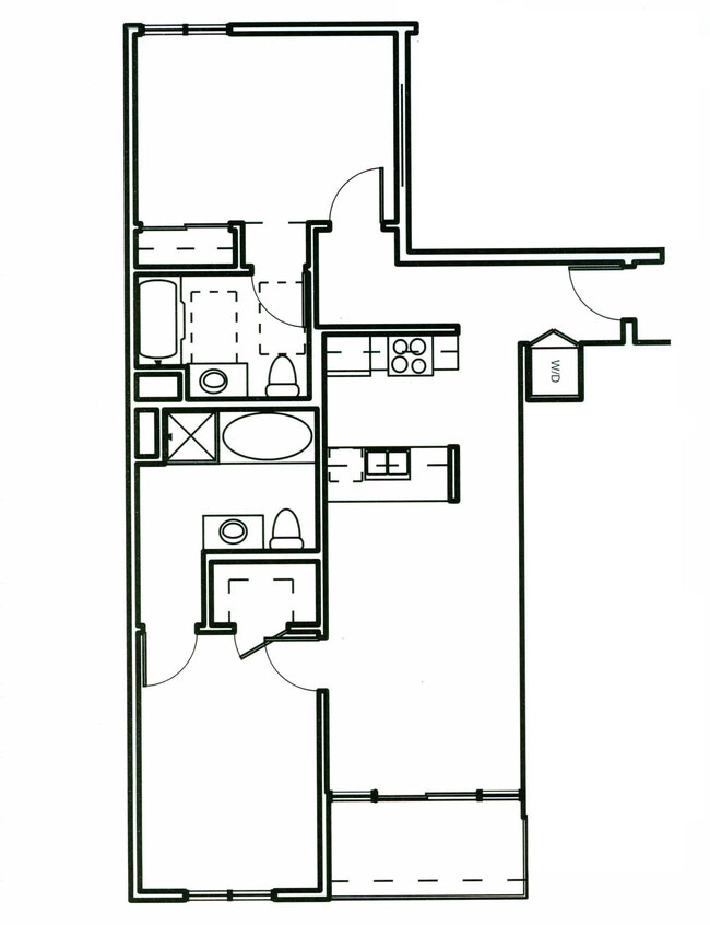 Livorno 2x2 N floor plan PR SM Livorno LLC - PR SM Livorno LLC