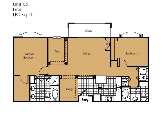 2BR/2BA - Vistoso Condominiums