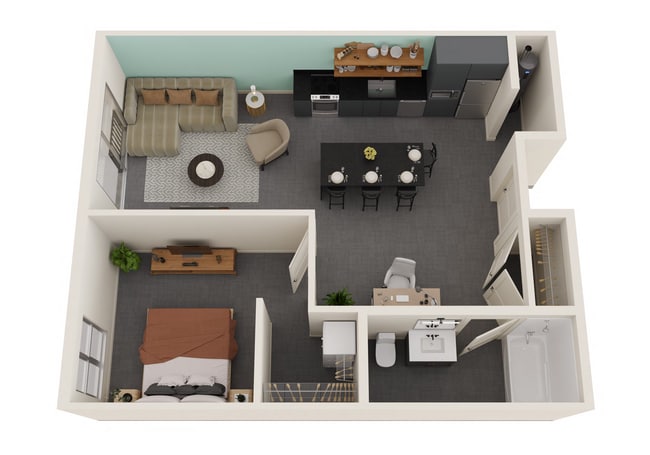 Floorplan - Dwell at 5th and Farmer