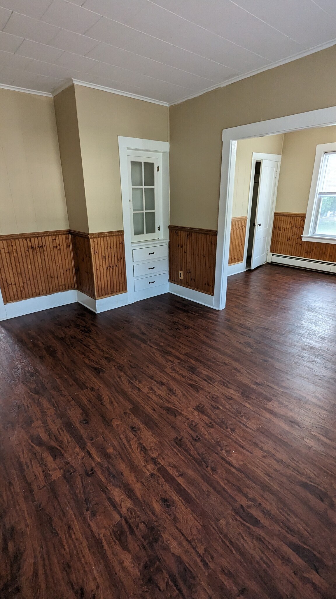 Beautiful cherry hardwood flooring! - 237 Pleasant St