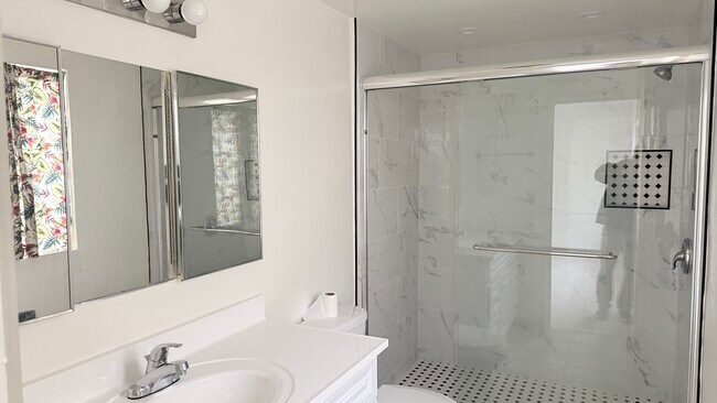 Brand new bathroom - 7617 De Longpre Ave