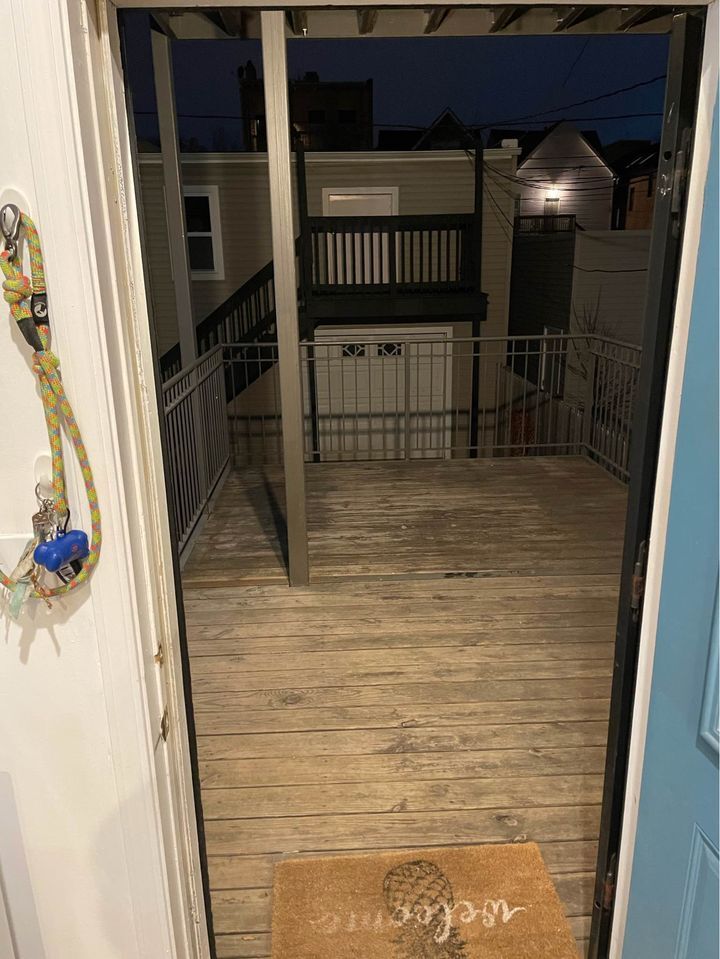 private patio - 1718 N Campbell Ave