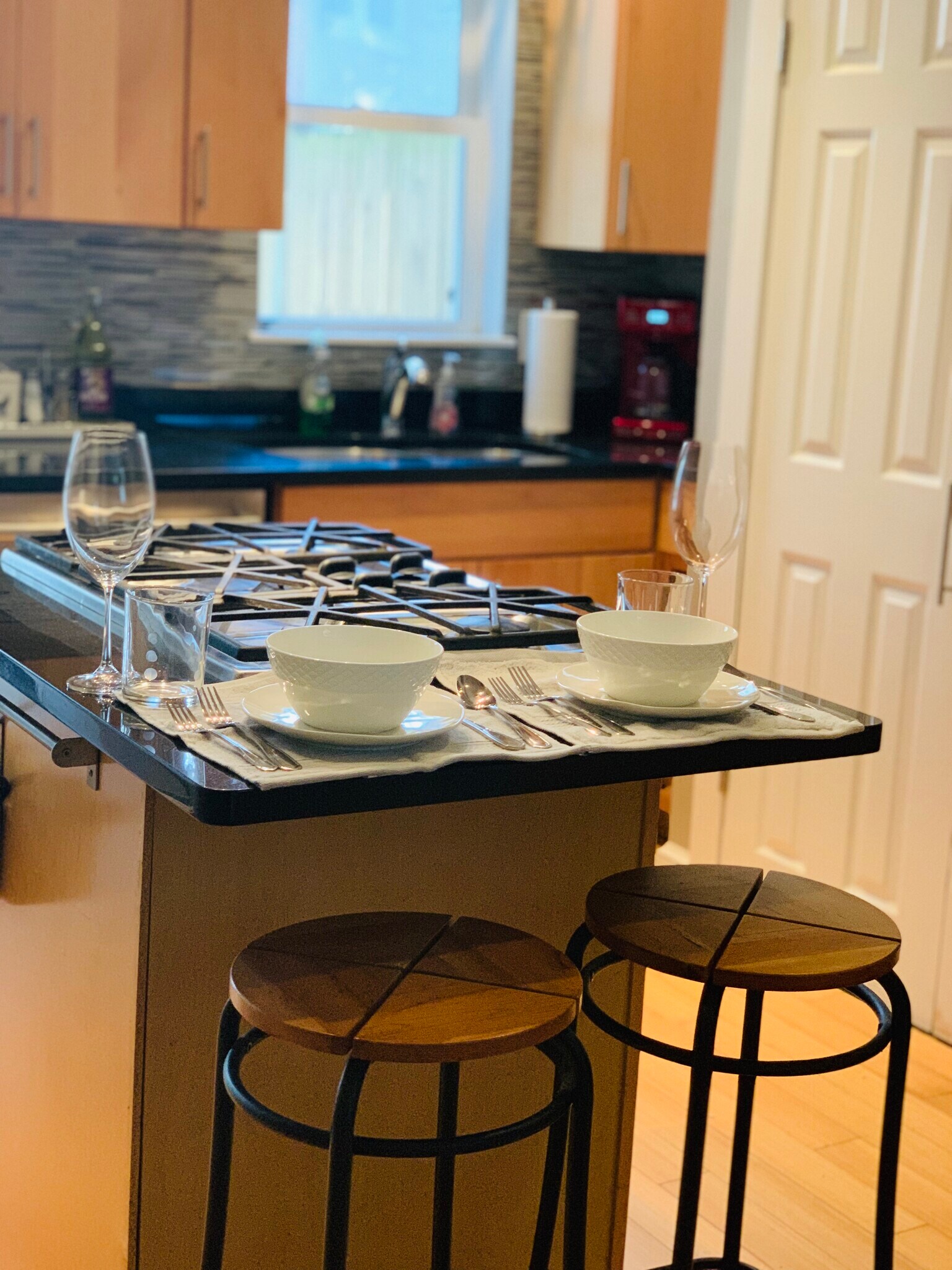 Small seating area in the kitchen - 2227 10th St NW