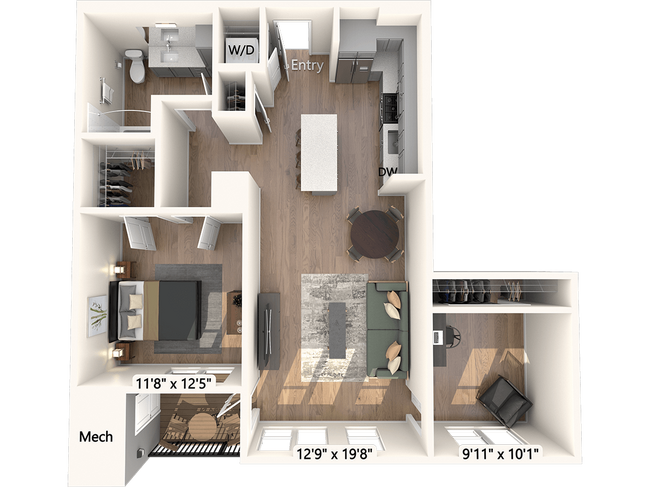 Floorplan - Kanso Milford