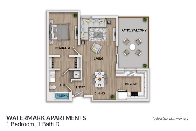 Floorplan - Watermark Apartments