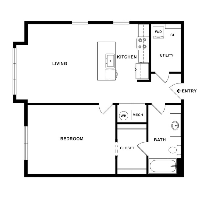 Floorplan - Lofts at 128