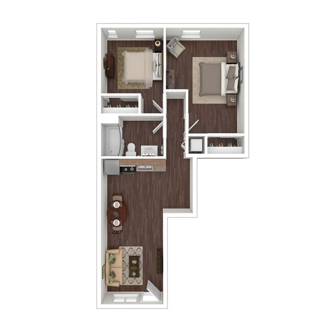 Floorplan - Eco Flats Apartments