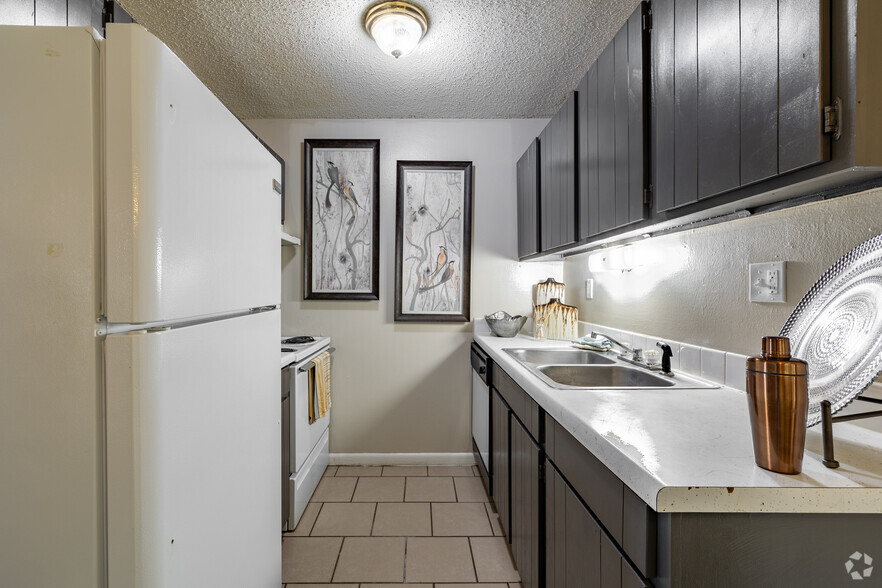 2BR, 1BA - 750SF - Kitchen - Magnolia Woods