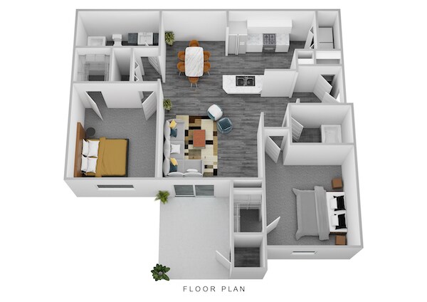 Floorplan - Ivy Hills Living Spaces