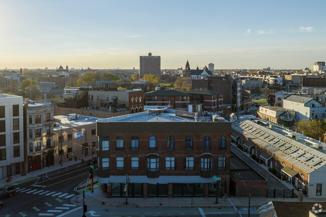 Aerial Photo - Flat Iron Building