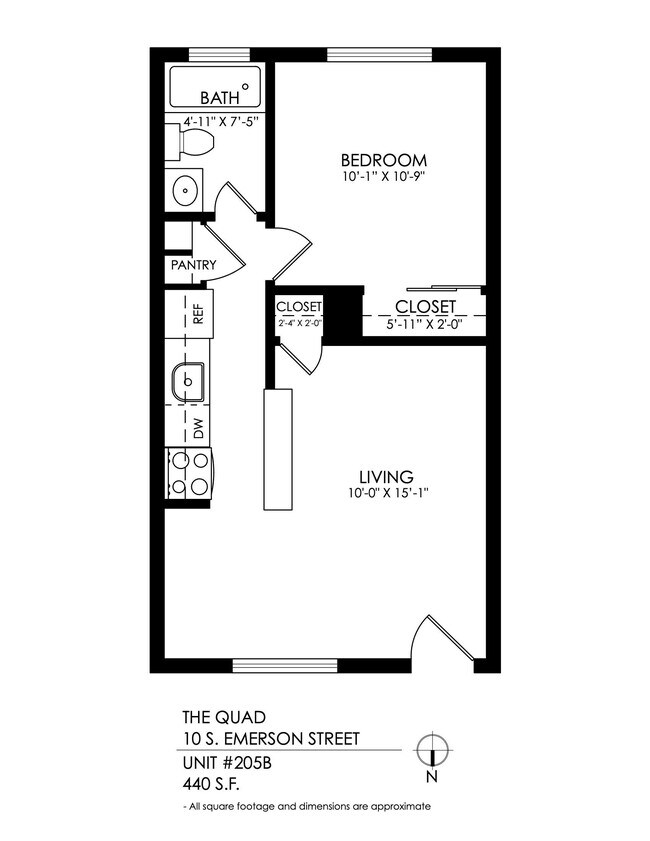 Floorplan - Quad on Emerson