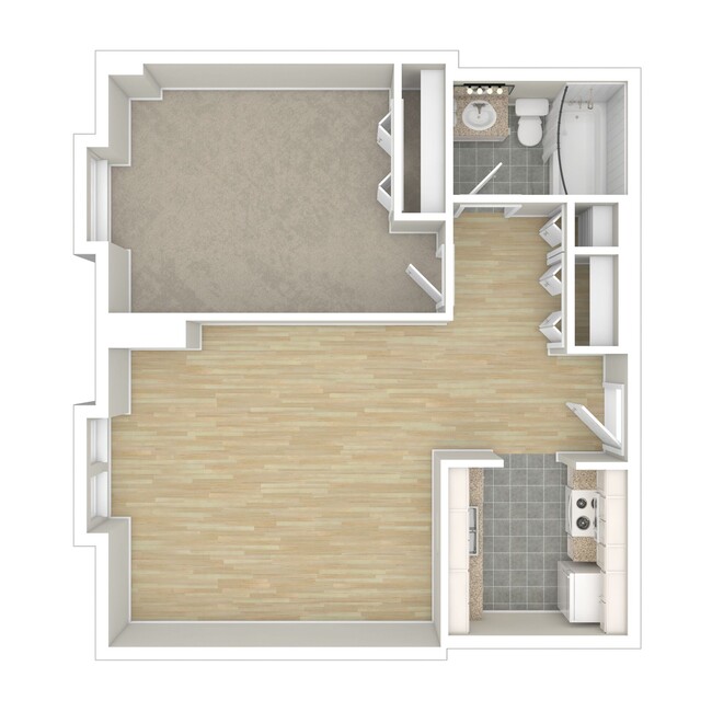 Floorplan - Langham Court Apartments