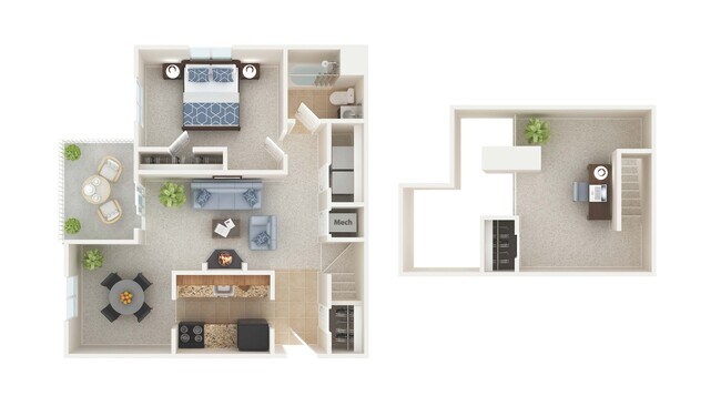 Floorplan - West Woods Apartments