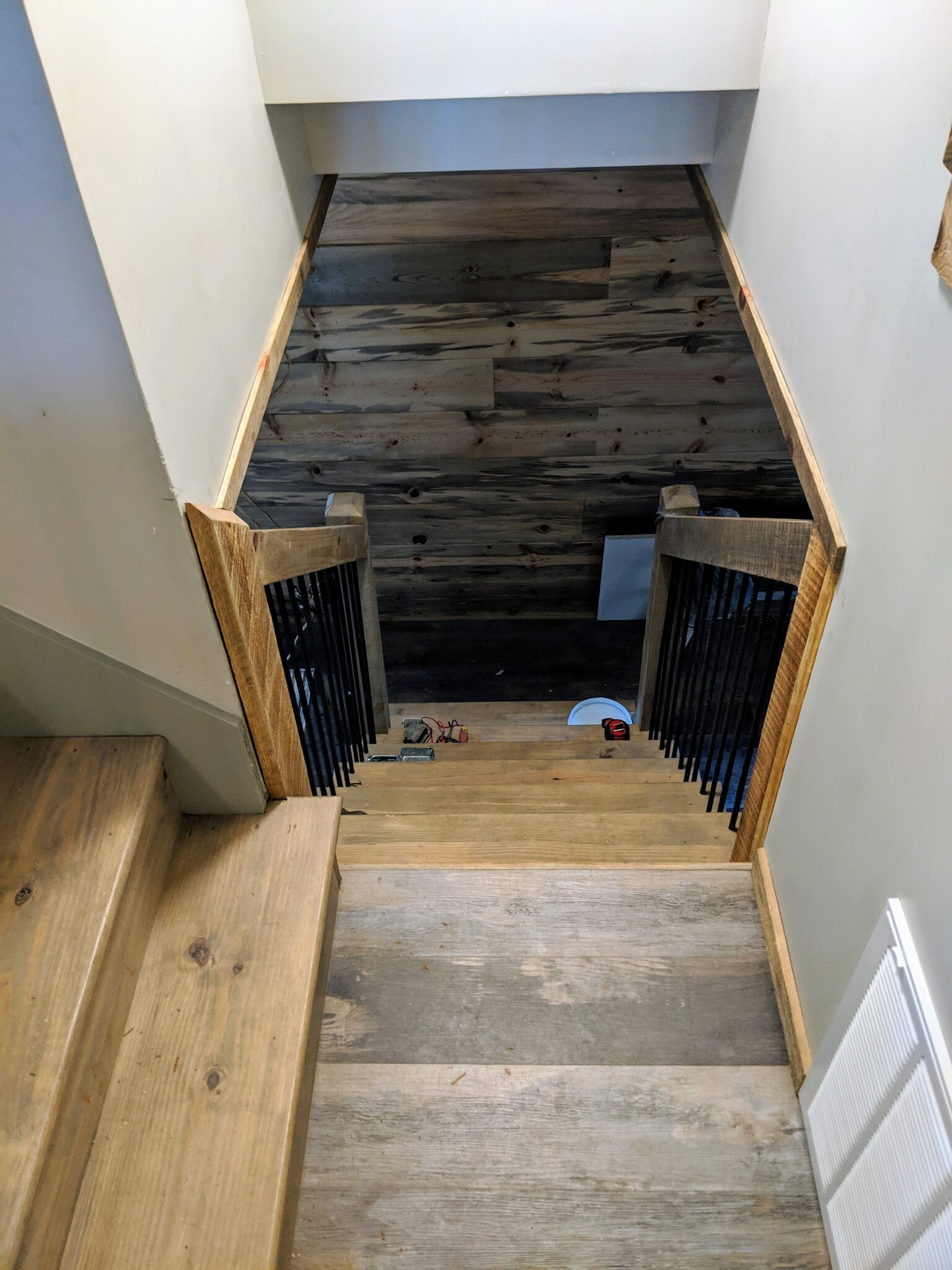 stairway to downstairs - 386 Eagle Mountain Dr West