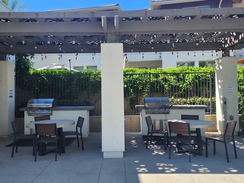 Community BBQ Pits with Dining Tables - 2006 Foxtrot Loop