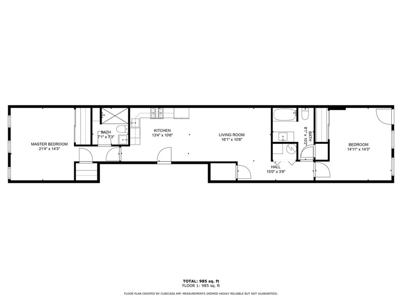 Floor Plan - 2037 McCulloh St