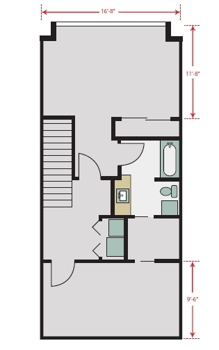 1BR/1BA - The Roberson