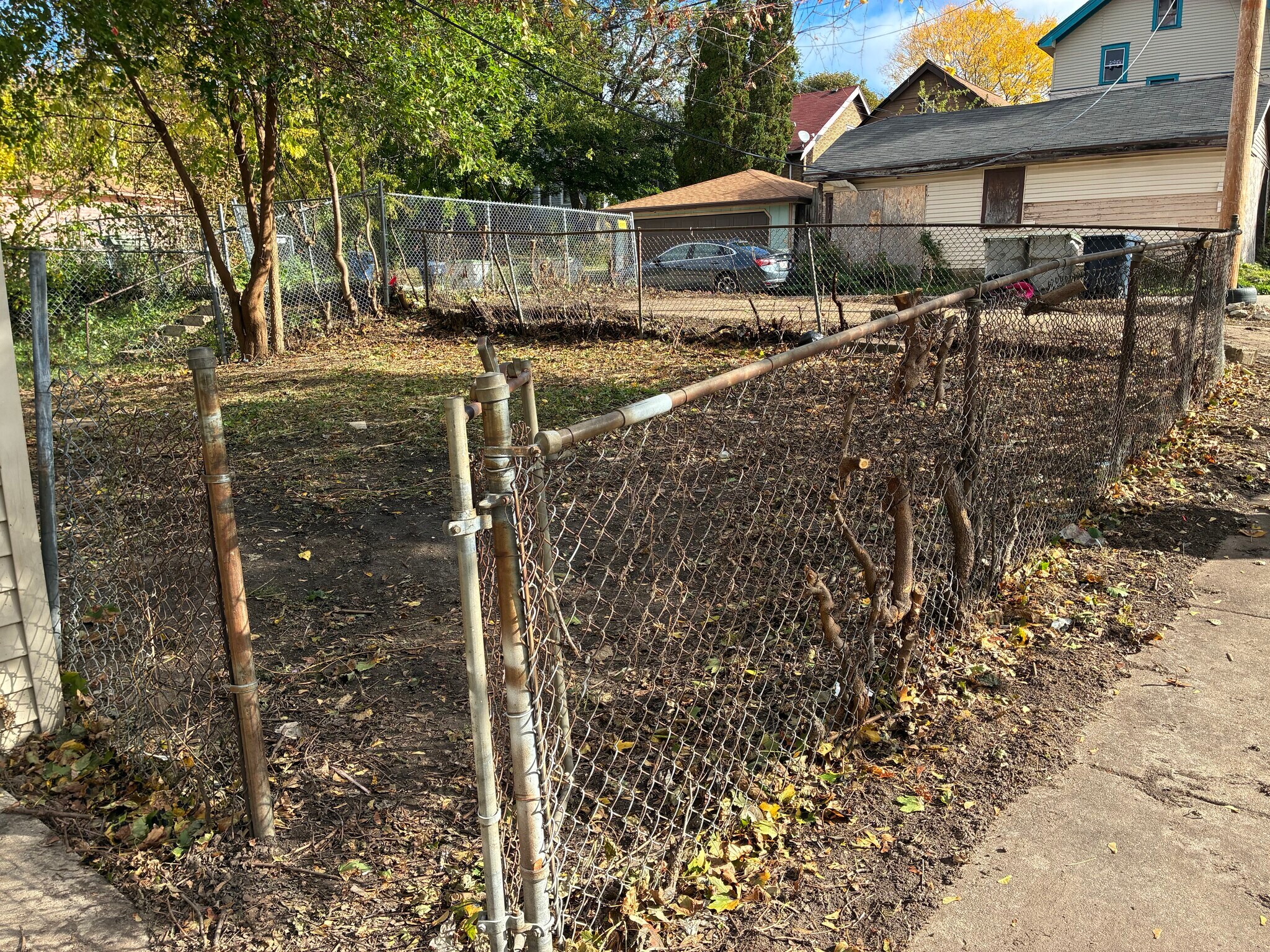 Fenced in back yard - 3700 N 15th St