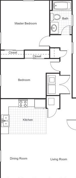 Floorplan - Faubourg Lafitte