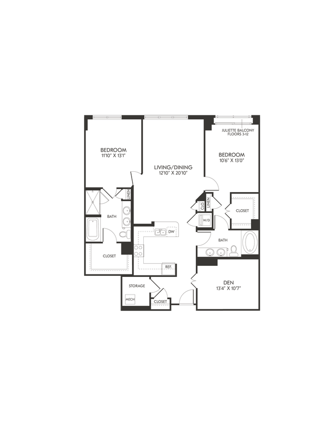 Floorplan - Seventy1Hundred