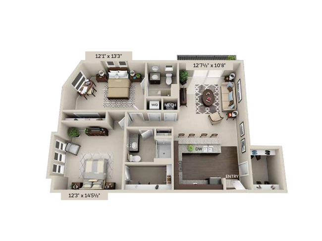 Floorplan - AVA South End