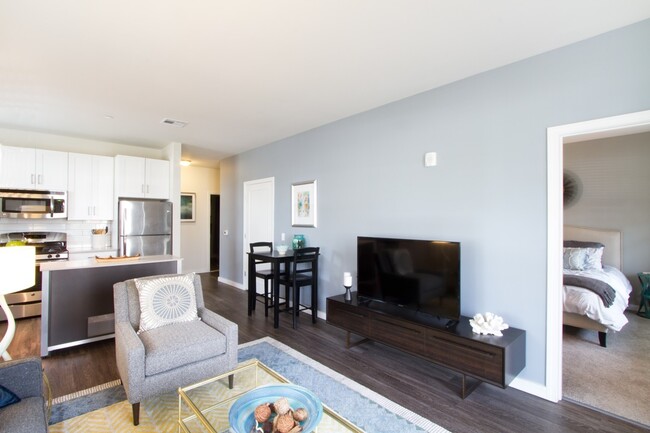 Spacious, light and airy living areas - Modera Natick Center