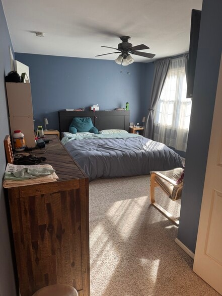 Master bedroom view from vanity - 6804 Old Sauk Ct