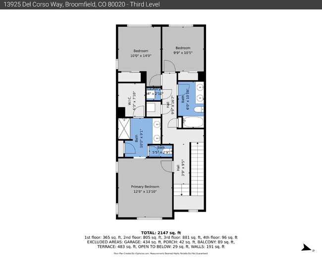 Building Photo - $3,330.95 with $300 off the first month's Rent - 4 Bedrooms, 3.5 Bathrooms, Townhouse in Broomfie...