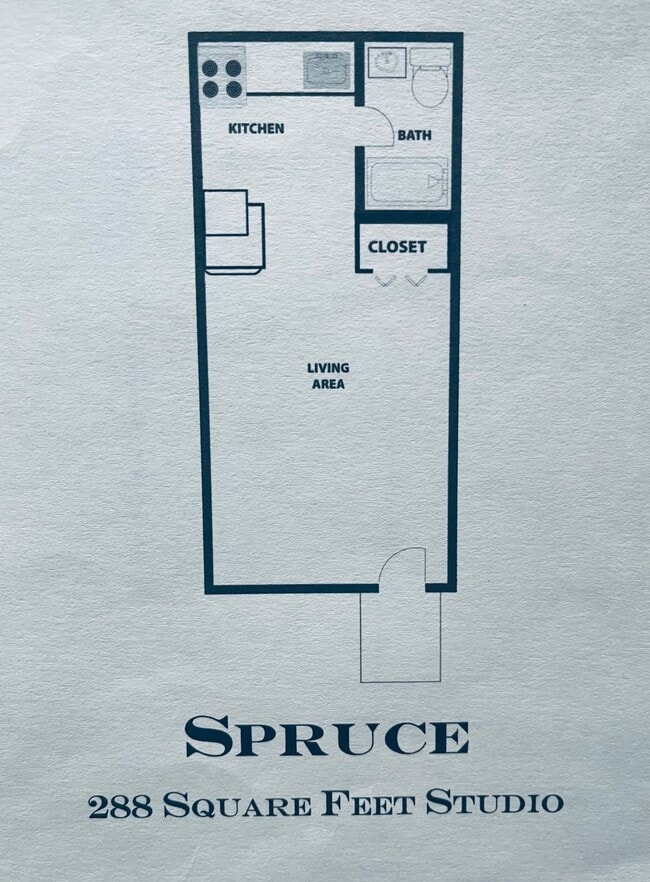 Floorplan - Pine Grove Apartments