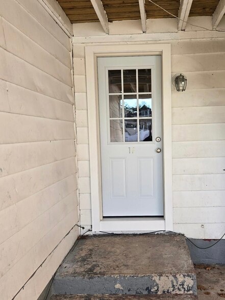 Back door - 1132 Northampton St