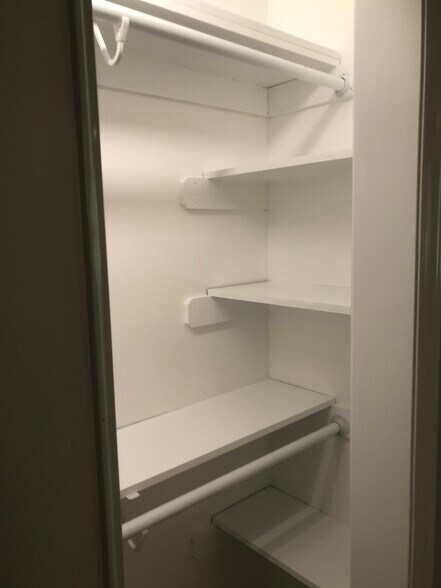 Built-in closet shelves - 4617 Yates Mill Pond Rd