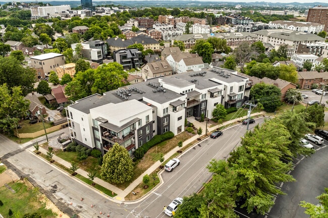 Aerial Photo - West End Circle Flats
