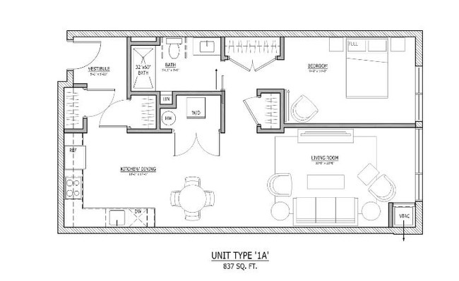 Floorplan - Flats on Fifth