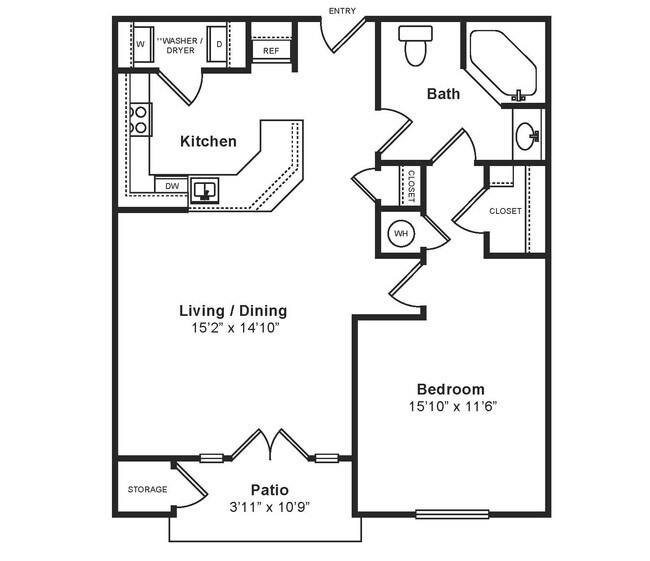 Floorplan - Windsor at Midtown