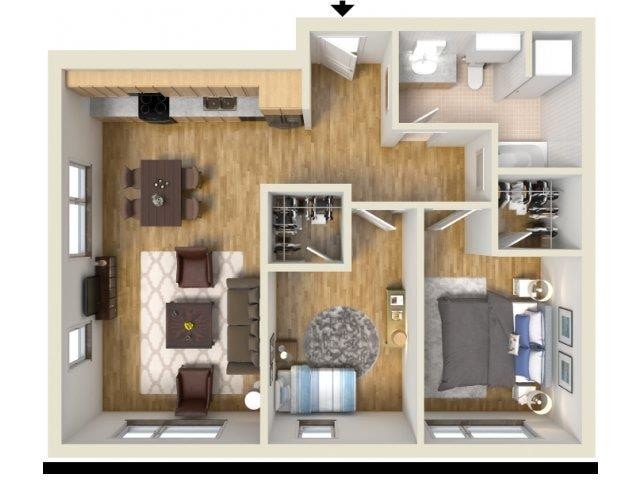 Floorplan - Central Eastside Lofts