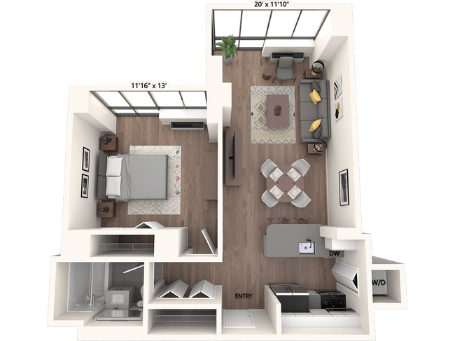 Floorplan - Avalon Bowery Place