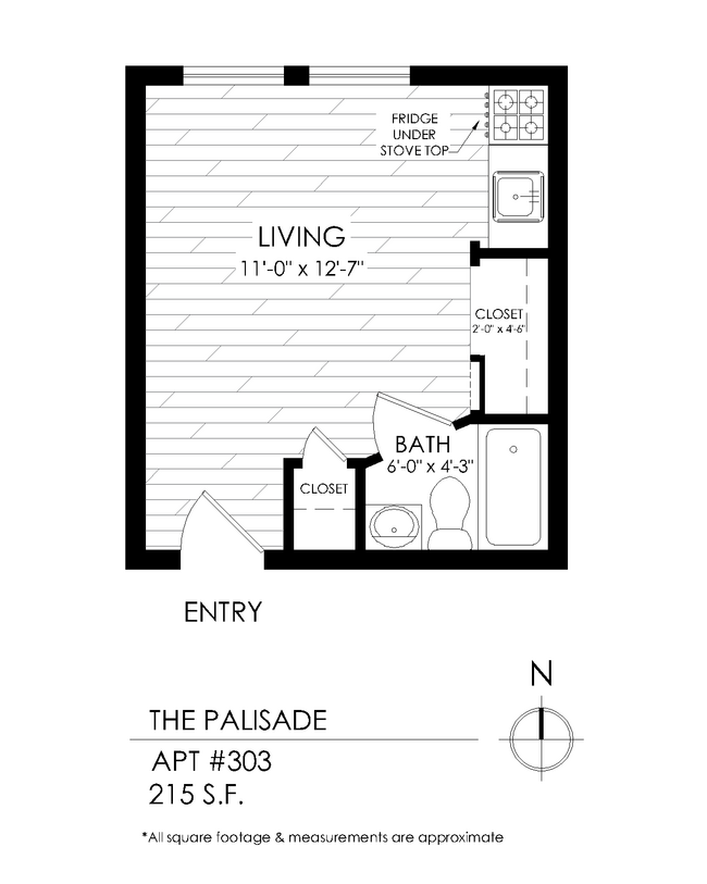 Floorplan - Palisade Apartments
