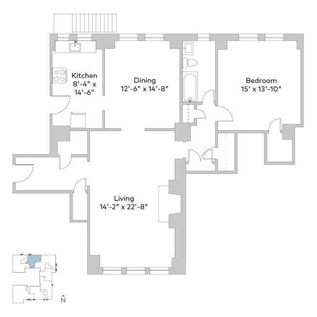 Floorplan - Cloisters