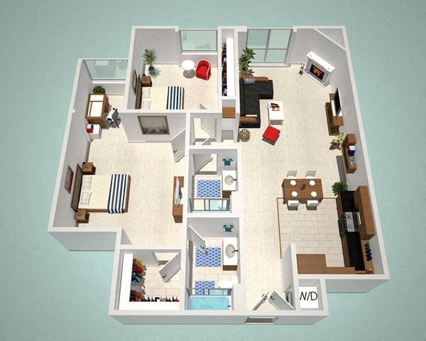 Floorplan - The Social Apartments