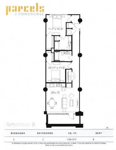 Floorplan - Parcels at Concourse