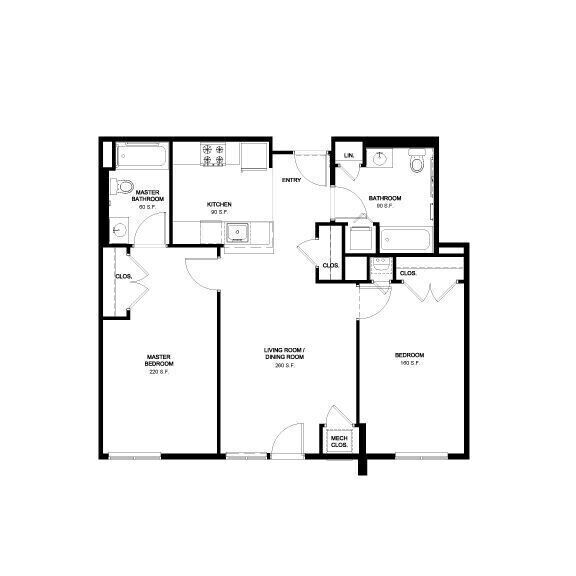 Floorplan - Paseo Verde South