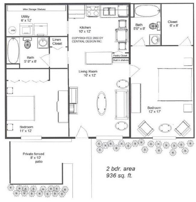 2BR/2BA - Ashton Place