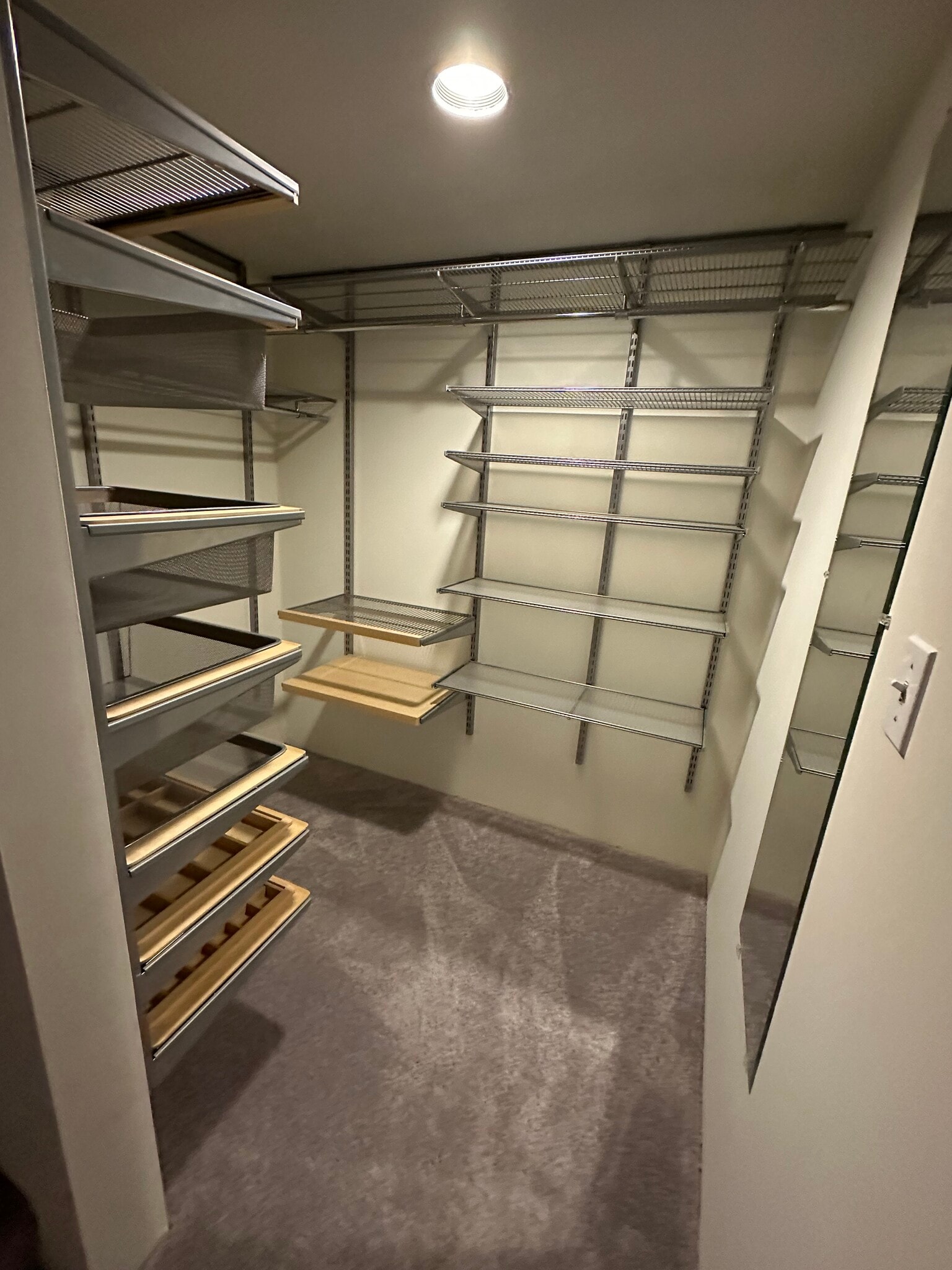 Walking in closet - 1500 Park Ave