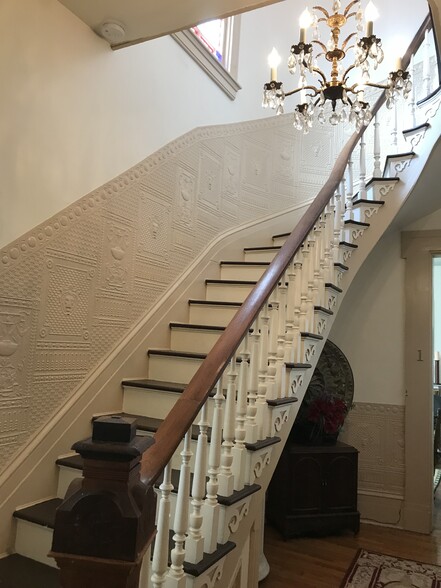 Stairway to apt 3 - 510 N Wayne St