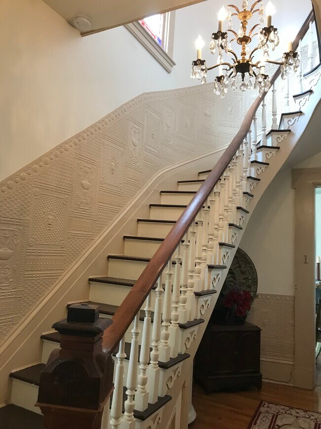 Stairway to apt 3 - 510 N Wayne St