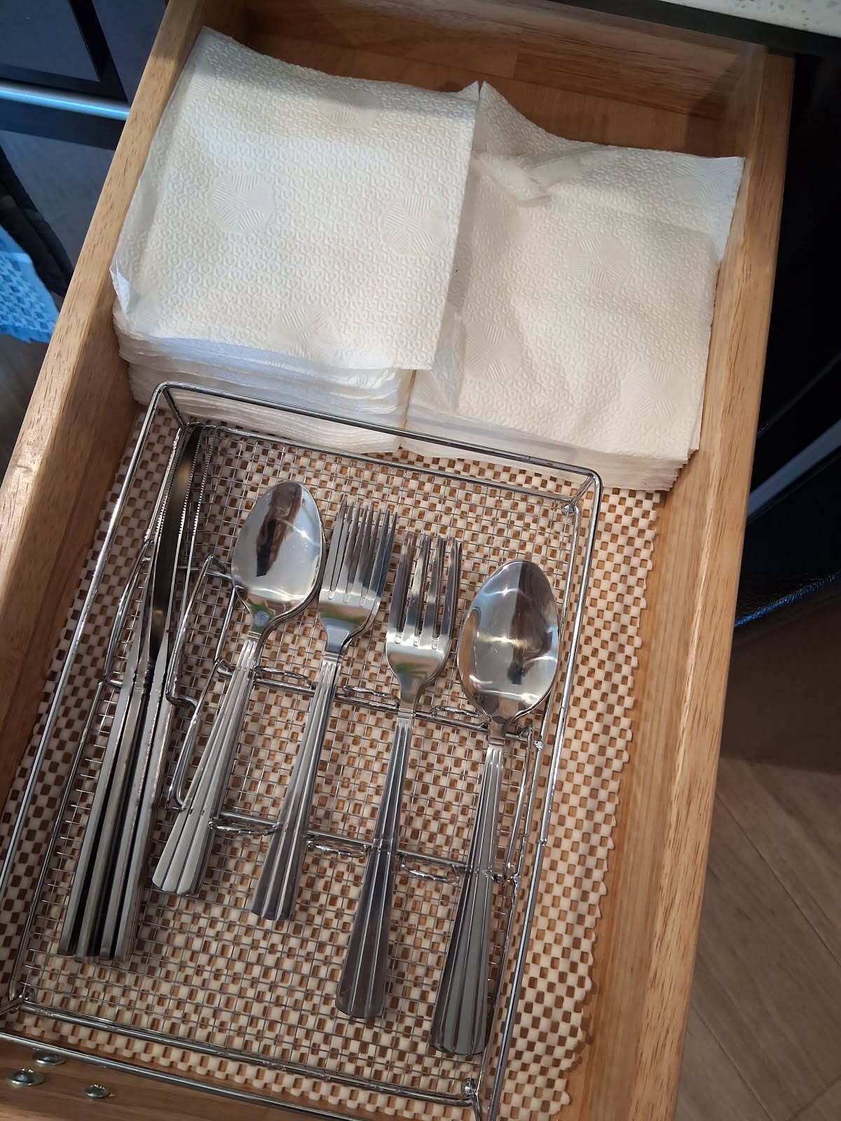 Silver and napkins - 517 18th St